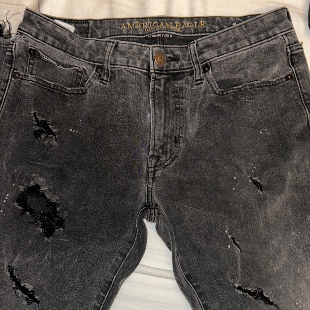 Black Ripped Jeans